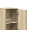Stella Homewares Bathroom Cabinet Sonoma Oak 30x30x190 cm Engineered Wood