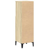 Stella Homewares Bathroom Cabinet Sonoma Oak 30x30x100 cm Engineered Wood