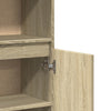 Stella Homewares Bathroom Cabinet Sonoma Oak 30x30x100 cm Engineered Wood