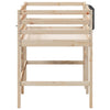 Stella Homewares Kids' Loft Bed without Mattress 92x187 cm Single Solid Wood Pine