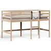 Stella Homewares Kids' Loft Bed without Mattress 90x190 cm Solid Wood Pine