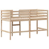 Stella Homewares Kids' Loft Bed without Mattress 90x190 cm Solid Wood Pine