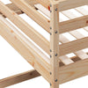 Stella Homewares Kids' Loft Bed without Mattress 92x187 cm Single Solid Wood Pine