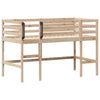 Stella Homewares Kids' Loft Bed without Mattress 90x190 cm Solid Wood Pine