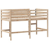 Stella Homewares Kids' Loft Bed without Mattress 90x190 cm Solid Wood Pine