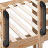 Stella Homewares Kids' Loft Bed without Mattress 90x190 cm Solid Wood Pine