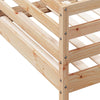 Stella Homewares Bunk Bed without Mattress 90x190 cm Solid Wood Pine