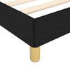 Stella Homewares Bed Frame without Mattress Black 152x203 cm Queen Fabric