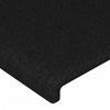 Stella Homewares Bed Frame without Mattress Black 152x203 cm Queen Fabric