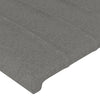 Stella Homewares Bed Frame without Mattress Dark Grey 152x203 cm Queen Fabric