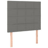 Stella Homewares Bed Frame without Mattress Dark Grey 107x203 cm King Single Size Fabric