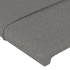 Stella Homewares Bed Frame without Mattress Dark Grey 107x203 cm King Single Size Fabric
