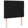 Stella Homewares Bed Frame without Mattress Black 107x203 cm King Single Size Fabric