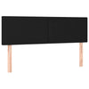 Stella Homewares Box Spring Bed with Mattress Black 153x203 cm Queen Size Fabric