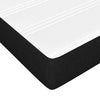 Stella Homewares Box Spring Bed with Mattress Black 153x203 cm Queen Size Fabric