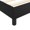 Stella Homewares Box Spring Bed with Mattress Black 153x203 cm Queen Size Fabric