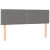 Stella Homewares Box Spring Bed with Mattress&LED Dark Grey 153x203 cm Queen Size Fabric