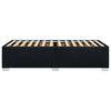Stella Homewares Bed Frame without Mattress Black 90x190 cm Fabric