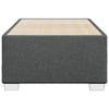 Stella Homewares Bed Frame without Mattress Dark Grey 90x190 cm Fabric