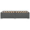 Stella Homewares Bed Frame without Mattress Dark Grey 90x190 cm Fabric
