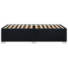 Stella Homewares Bed Frame without Mattress Black 90x190 cm Fabric