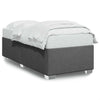 Stella Homewares Bed Frame without Mattress Dark Grey King Single Fabric