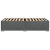Stella Homewares Bed Frame without Mattress Dark Grey King Single Fabric