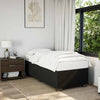 Stella Homewares Bed Frame without Mattress Black King Single Fabric