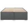 Stella Homewares Bed Frame without Mattress Dark Grey Double Fabric