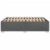 Stella Homewares Bed Frame without Mattress Dark Grey Double Fabric