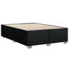 Stella Homewares Bed Frame without Mattress Black Double Fabric