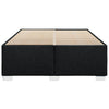 Stella Homewares Bed Frame without Mattress Black Queen Fabric