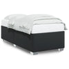 Stella Homewares Bed Frame without Mattress Black 90x190 cm Faux Leather