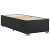 Stella Homewares Bed Frame without Mattress Black 90x190 cm Faux Leather