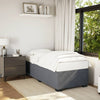 Stella Homewares Bed Frame without Mattress Dark Grey King Single Velvet