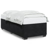 Stella Homewares Bed Frame without Mattress Black King Single Velvet
