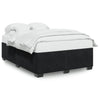 Stella Homewares Bed Frame without Mattress Black Double Velvet
