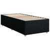 Stella Homewares Bed Frame without Mattress Black 90x190 cm Fabric