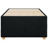 Stella Homewares Bed Frame without Mattress Black 90x190 cm Fabric