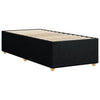 Stella Homewares Bed Frame without Mattress Black 90x190 cm Fabric