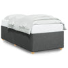 Stella Homewares Bed Frame without Mattress Dark Grey King Single Fabric