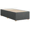 Stella Homewares Bed Frame without Mattress Dark Grey King Single Fabric