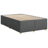 Stella Homewares Bed Frame without Mattress Dark Grey Double Fabric