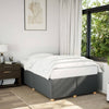 Stella Homewares Bed Frame without Mattress Dark Grey Double Fabric