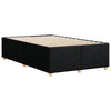Stella Homewares Bed Frame without Mattress Black Double Fabric