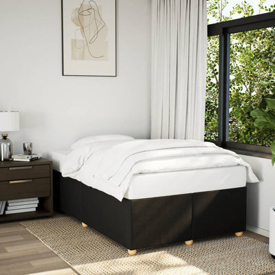 Stella Homewares Bed Frame without Mattress Black Double Fabric