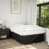 Stella Homewares Bed Frame without Mattress Black Double Fabric