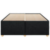 Stella Homewares Bed Frame without Mattress Black Queen Fabric