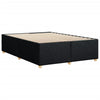 Stella Homewares Bed Frame without Mattress Black Queen Fabric
