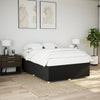 Stella Homewares Bed Frame without Mattress Black Queen Fabric